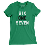 Boston 617 Women's T-Shirt-Allegiant Goods Co. Vintage Sports Apparel