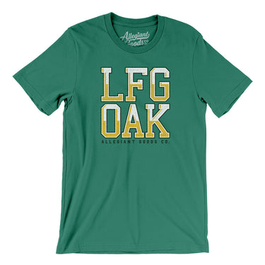 Lfg Oak Men/Unisex T-Shirt-Allegiant Goods Co. Vintage Sports Apparel