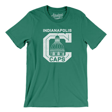 Indianapolis Caps Men/Unisex T-Shirt-Allegiant Goods Co. Vintage Sports Apparel