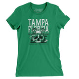 Tampa Florida Pirate Skull Gasparilla Women's T-Shirt-Allegiant Goods Co. Vintage Sports Apparel