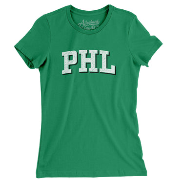 Phl Varsity Women's T-Shirt-Allegiant Goods Co. Vintage Sports Apparel