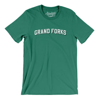 Grand Forks North Dakota Varsity Men/Unisex T-Shirt-Allegiant Goods Co. Vintage Sports Apparel