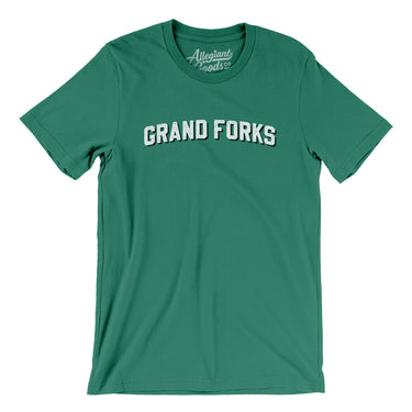Grand Forks North Dakota Varsity Men/Unisex T-Shirt-Allegiant Goods Co. Vintage Sports Apparel