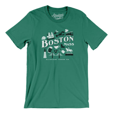 Boston Things Men/Unisex T-Shirt-Allegiant Goods Co. Vintage Sports Apparel