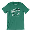 Boston Things Men/Unisex T-Shirt-Kelly-Allegiant Goods Co. Vintage Sports Apparel