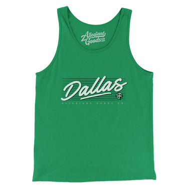 Dallas Retro Men/Unisex Tank Top-Allegiant Goods Co. Vintage Sports Apparel