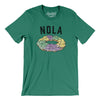New Orleans King Cake Men/Unisex T-Shirt-Kelly-Allegiant Goods Co. Vintage Sports Apparel