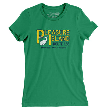 Pleasure Island Amusement Park Women's T-Shirt-Allegiant Goods Co. Vintage Sports Apparel