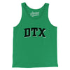 Dtx Varsity Men/Unisex Tank Top-Kelly-Allegiant Goods Co. Vintage Sports Apparel