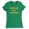 Green Bay By A Thousand Women's T-Shirt-Kelly-Allegiant Goods Co. Vintage Sports Apparel