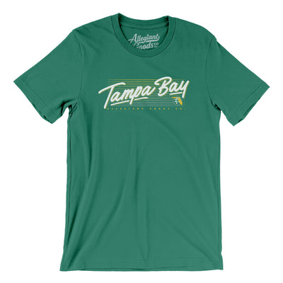 Tampa Bay Retro Men/Unisex T-Shirt-Kelly-Allegiant Goods Co. Vintage Sports Apparel