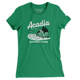 Acadia National Park Women's T-Shirt-Allegiant Goods Co. Vintage Sports Apparel