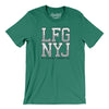 Lfg Nyj Men/Unisex T-Shirt-Kelly-Allegiant Goods Co. Vintage Sports Apparel