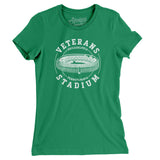 Veterans Stadium Philadelphia Women's T-Shirt-Allegiant Goods Co. Vintage Sports Apparel