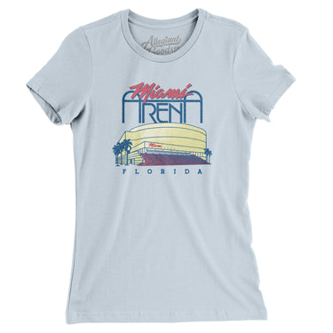 Miami Arena Women's T-Shirt-Allegiant Goods Co. Vintage Sports Apparel