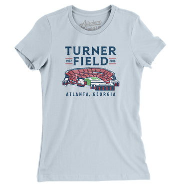Turner Field Women's T-Shirt-Allegiant Goods Co. Vintage Sports Apparel