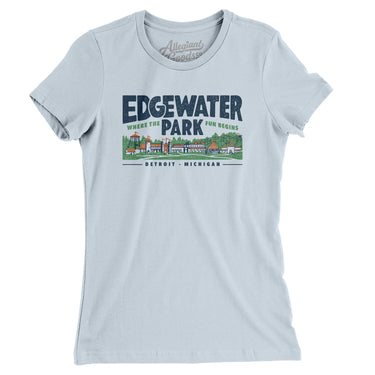 Edgewater Park Women's T-Shirt-Allegiant Goods Co. Vintage Sports Apparel