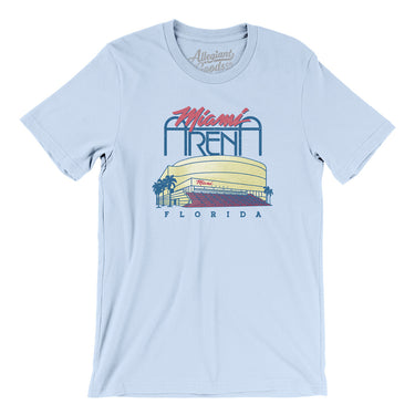 Miami Arena Men/Unisex T-Shirt-Allegiant Goods Co. Vintage Sports Apparel