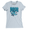 Mohawk Valley Prowlers Women's T-Shirt-Light Blue-Allegiant Goods Co. Vintage Sports Apparel