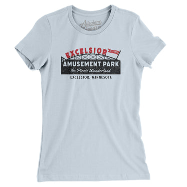 Excelsior Amusement Park Women's T-Shirt-Allegiant Goods Co. Vintage Sports Apparel