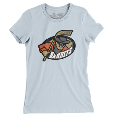 Jackson Bandits Women's T-Shirt-Allegiant Goods Co. Vintage Sports Apparel