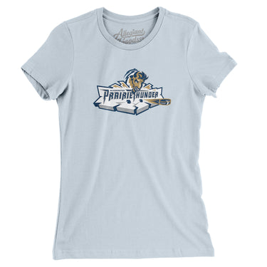 Bloomington Prairiethunder Women's T-Shirt-Allegiant Goods Co. Vintage Sports Apparel