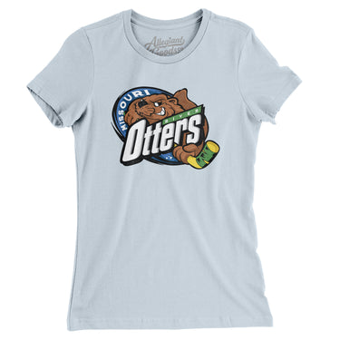 Missouri River Otters Women's T-Shirt-Allegiant Goods Co. Vintage Sports Apparel