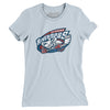 Richmond Riverdogs Women's T-Shirt-Light Blue-Allegiant Goods Co. Vintage Sports Apparel
