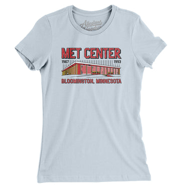 Met Center Women's T-Shirt-Allegiant Goods Co. Vintage Sports Apparel