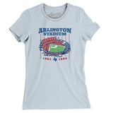 Arlington Stadium Women's T-Shirt-Allegiant Goods Co. Vintage Sports Apparel