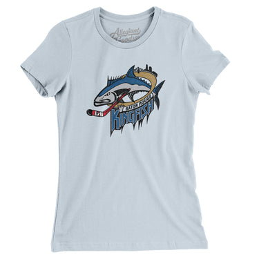 Baton Rouge Kingfish Women's T-Shirt-Allegiant Goods Co. Vintage Sports Apparel