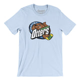 Missouri River Otters Men/Unisex T-Shirt-Light Blue-Allegiant Goods Co. Vintage Sports Apparel