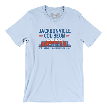 Jacksonville Coliseum Men/Unisex T-Shirt-Allegiant Goods Co. Vintage Sports Apparel
