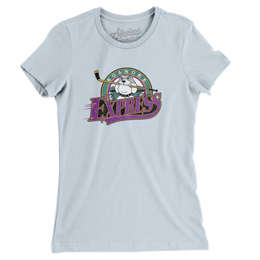 Roanoke Express Women's T-Shirt-Allegiant Goods Co. Vintage Sports Apparel