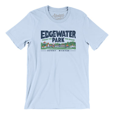 Edgewater Park Men/Unisex T-Shirt-Allegiant Goods Co. Vintage Sports Apparel