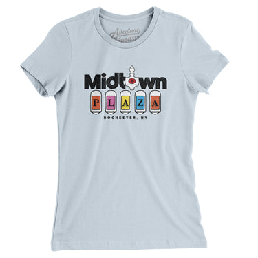 Rochester Midtown Plaza Women's T-Shirt-Allegiant Goods Co. Vintage Sports Apparel