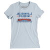 Jacksonville Coliseum Women's T-Shirt-Light Blue-Allegiant Goods Co. Vintage Sports Apparel