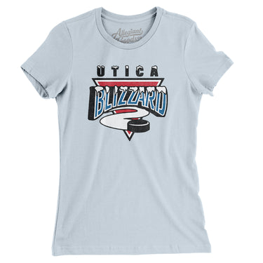 Utica Blizzard Women's T-Shirt-Allegiant Goods Co. Vintage Sports Apparel