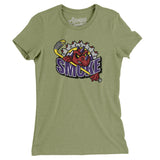 Asheville Smoke Women's T-Shirt-Allegiant Goods Co. Vintage Sports Apparel