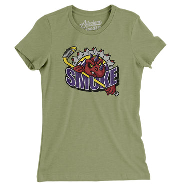 Asheville Smoke Women's T-Shirt-Allegiant Goods Co. Vintage Sports Apparel