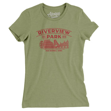 Riverview Park Women's T-Shirt-Allegiant Goods Co. Vintage Sports Apparel