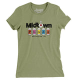 Rochester Midtown Plaza Women's T-Shirt-Allegiant Goods Co. Vintage Sports Apparel