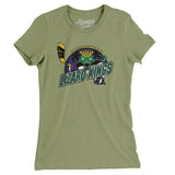 Jacksonville Lizard Kings Women's T-Shirt-Allegiant Goods Co. Vintage Sports Apparel