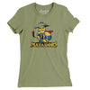 Miami Matadors Women's T-Shirt-Light Olive-Allegiant Goods Co. Vintage Sports Apparel