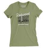 Redwood National Park Women's T-Shirt-Allegiant Goods Co. Vintage Sports Apparel