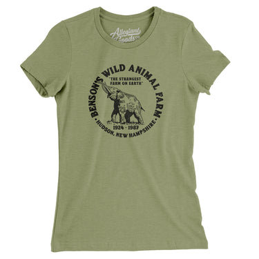 Benson’s Wild Animal Farm Women's T-Shirt-Allegiant Goods Co. Vintage Sports Apparel