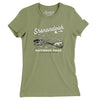 Shenandoah National Park Women's T-Shirt-Light Olive-Allegiant Goods Co. Vintage Sports Apparel