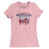 I’m Just Here For The Presidents Race Women's T-Shirt-Allegiant Goods Co. Vintage Sports Apparel