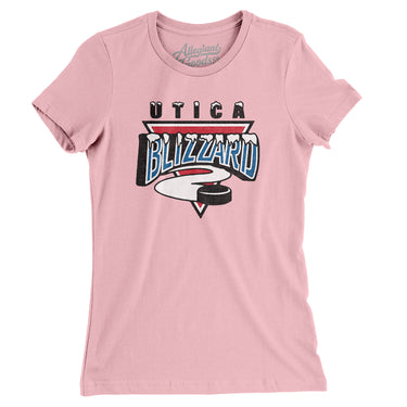 Utica Blizzard Women's T-Shirt-Allegiant Goods Co. Vintage Sports Apparel