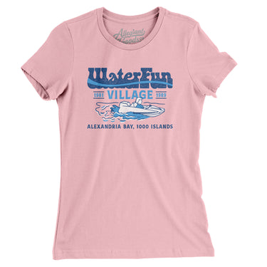 Waterfun Village Women's T-Shirt-Allegiant Goods Co. Vintage Sports Apparel